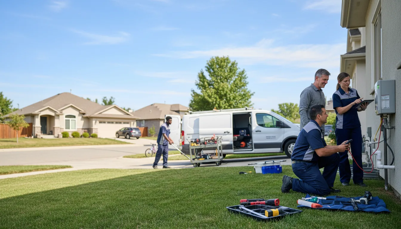 Tankless water heater service in Rosston, TX